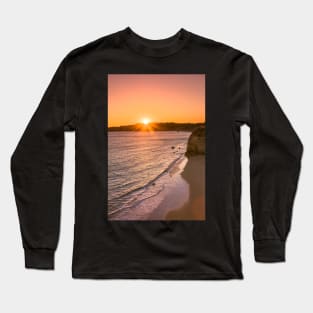 Praia da Rocha in Portimao, Algarve Long Sleeve T-Shirt